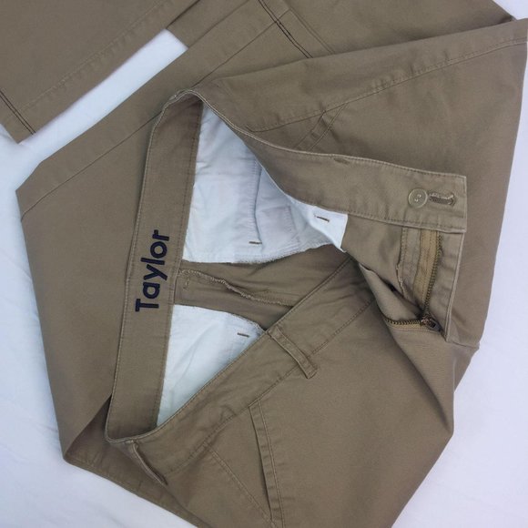DELIA*s KHAKI CHINOS PANTS STRAIGHT LEG TAN WOMENS 13/14 R - Picture 14 of 14